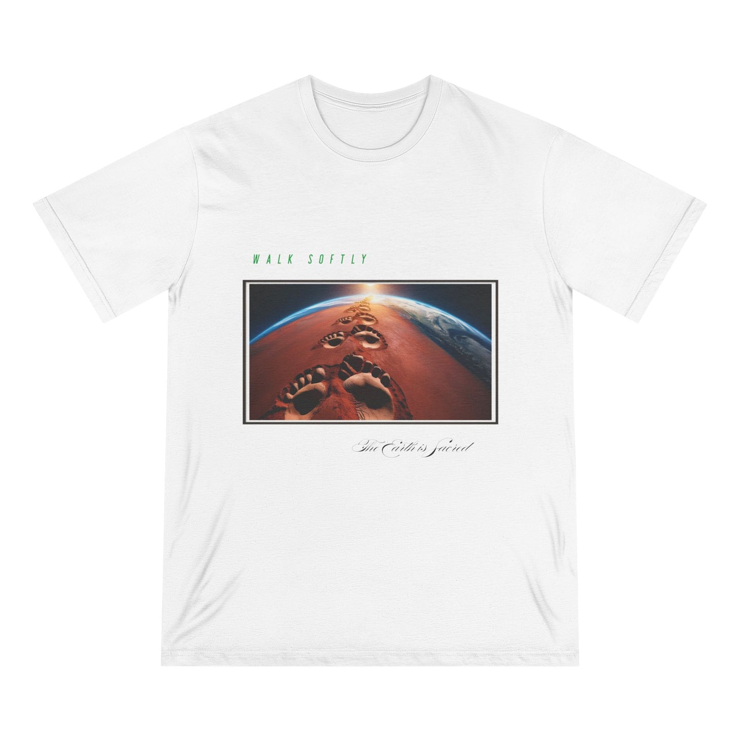 Eco-Conscious Earth Sacred T-shirt