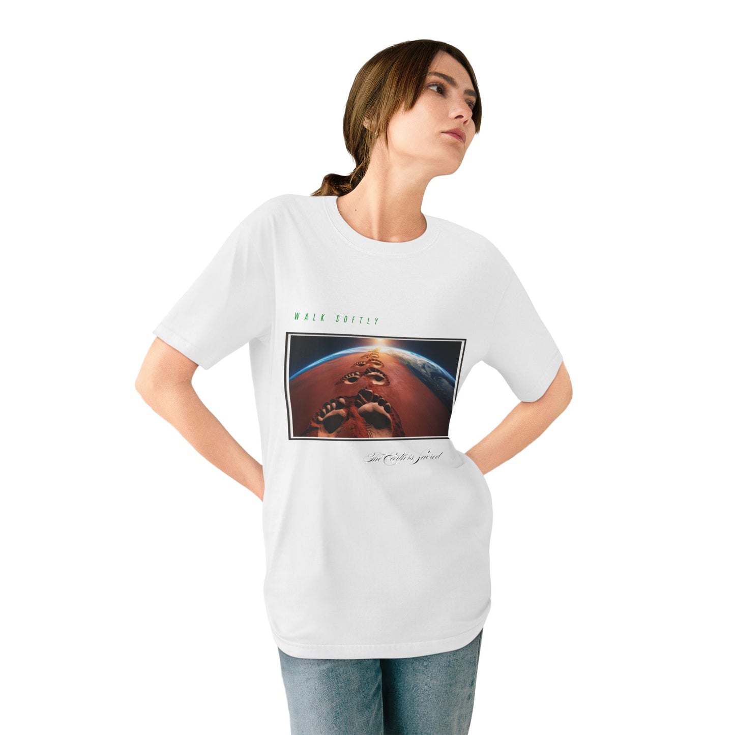 Eco-Conscious Earth Sacred T-shirt